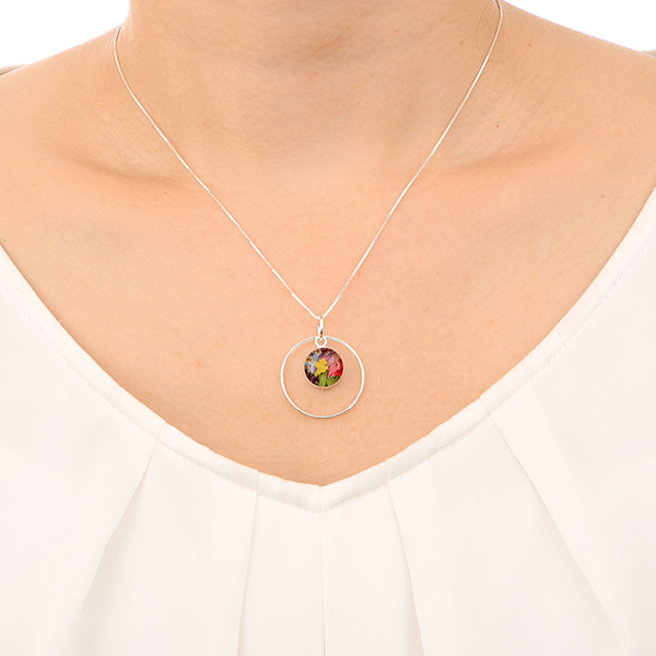 シルバーネックレス