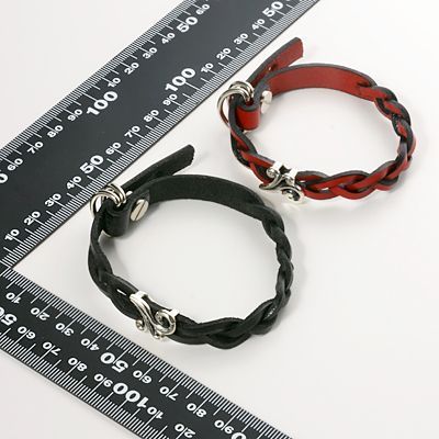 レザーペアブレスレット
