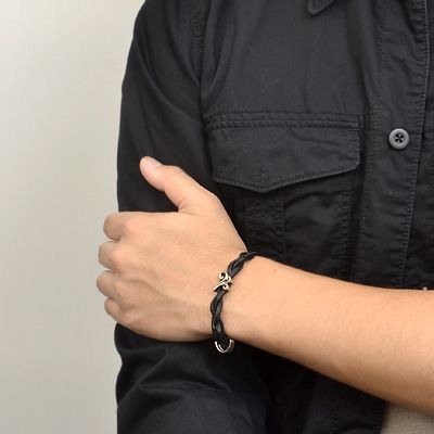 レザーペアブレスレット