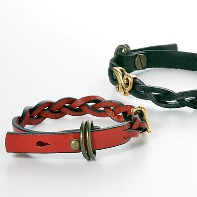 レザーペアブレスレット