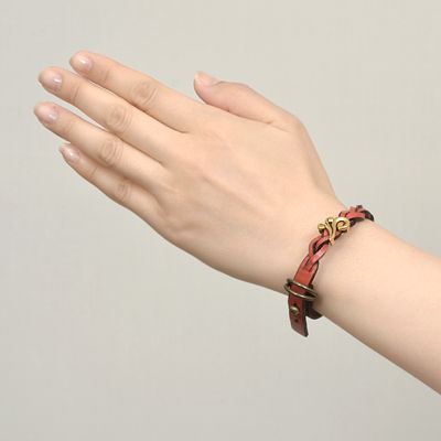 レザーペアブレスレット