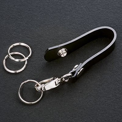 レザーキーホルダー