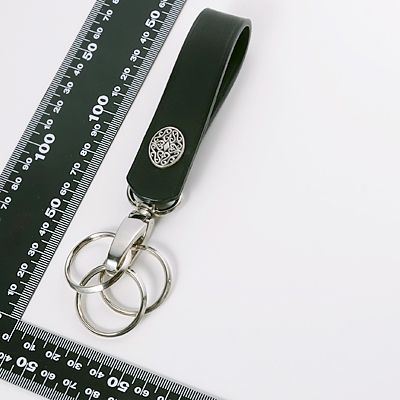 レザーキーホルダー