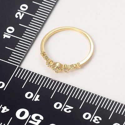 イエローゴールドリング