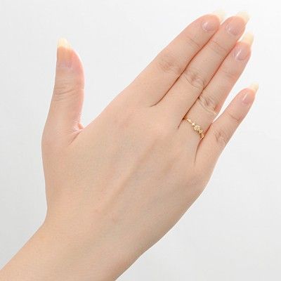 イエローゴールドリング