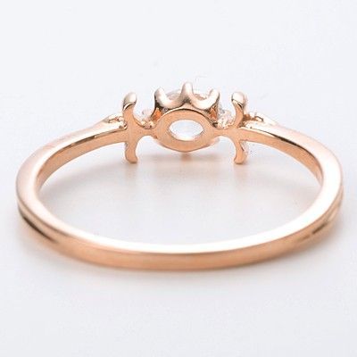 ピンクゴールドリング