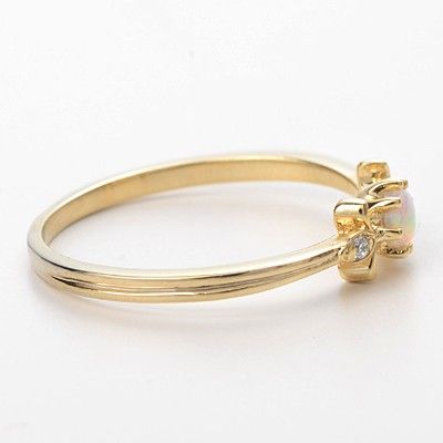 イエローゴールドリング