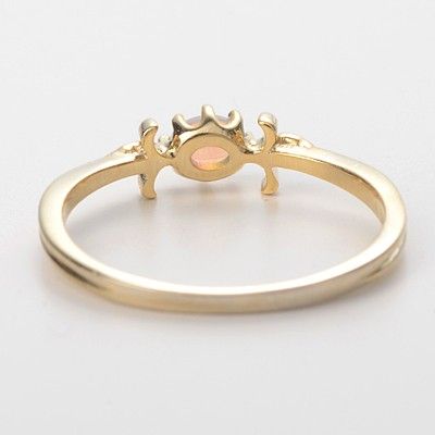 イエローゴールドリング