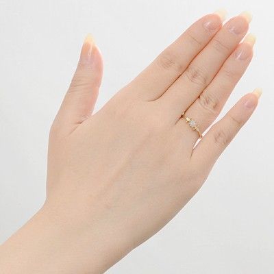 イエローゴールドリング