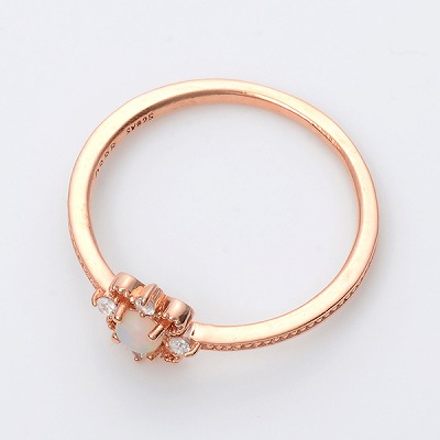 シルバーピンキーリング