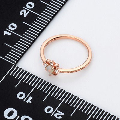 シルバーピンキーリング