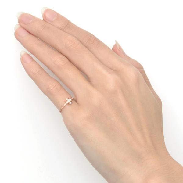 シルバーピンキーリング