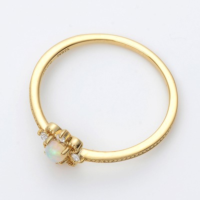 シルバーピンキーリング