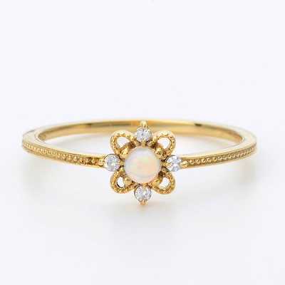 シルバーピンキーリング