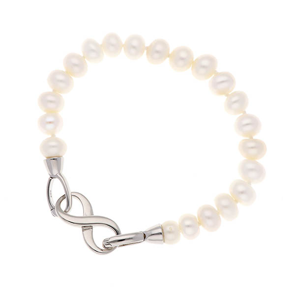 淡水パールブレスレット