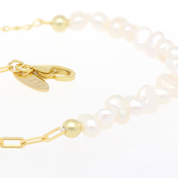 淡水パールブレスレット