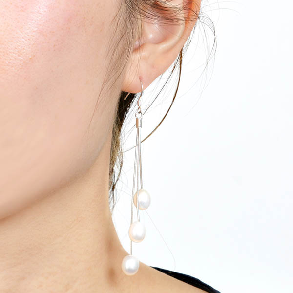 淡水パールピアス