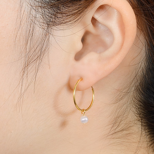 淡水パールピアス