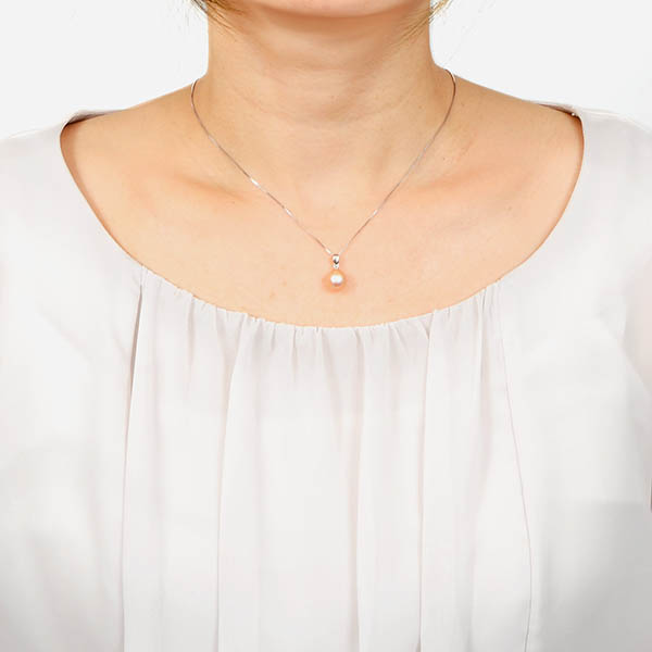 淡水パールネックレス