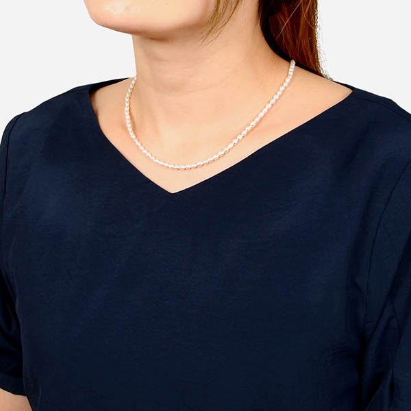 淡水パールネックレス