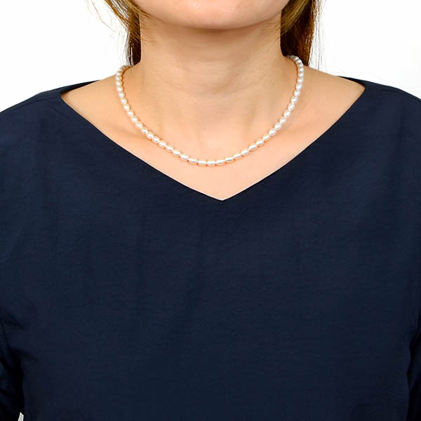 淡水パールネックレス