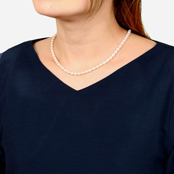 淡水パールネックレス