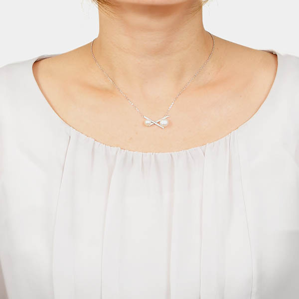 淡水パールネックレス