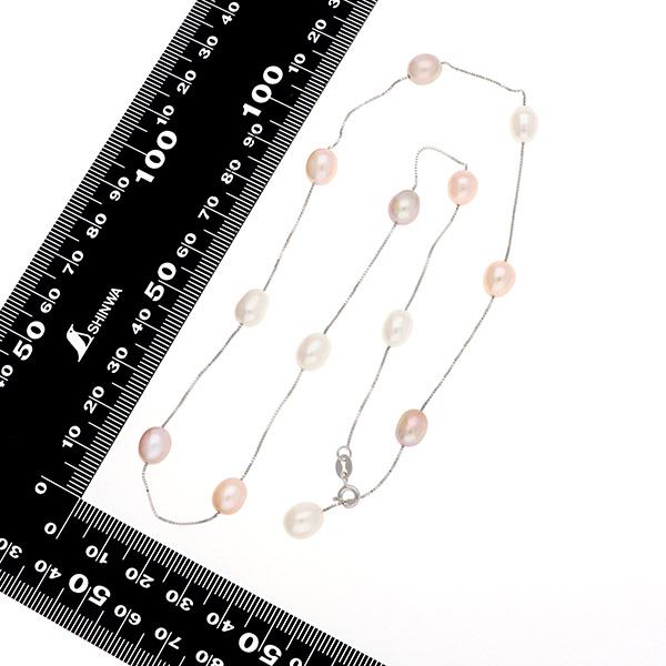 淡水パールネックレス