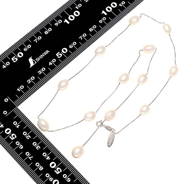 淡水パールネックレス