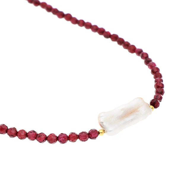 淡水パールネックレス