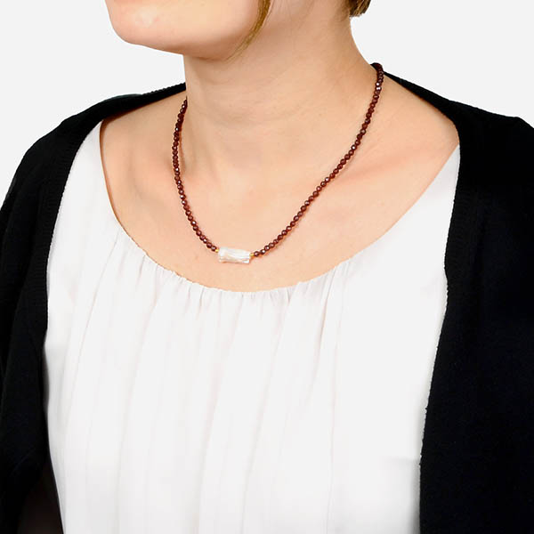 淡水パールネックレス