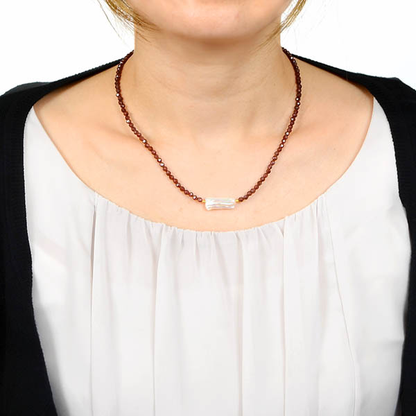 淡水パールネックレス