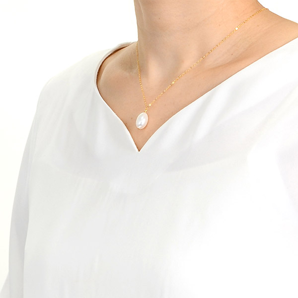 淡水パールネックレス