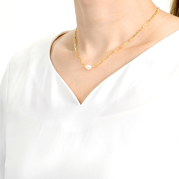 淡水パールネックレス