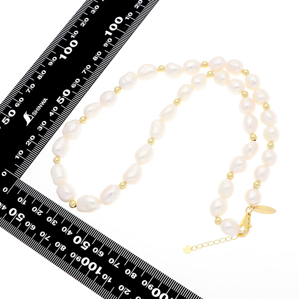 淡水パールネックレス