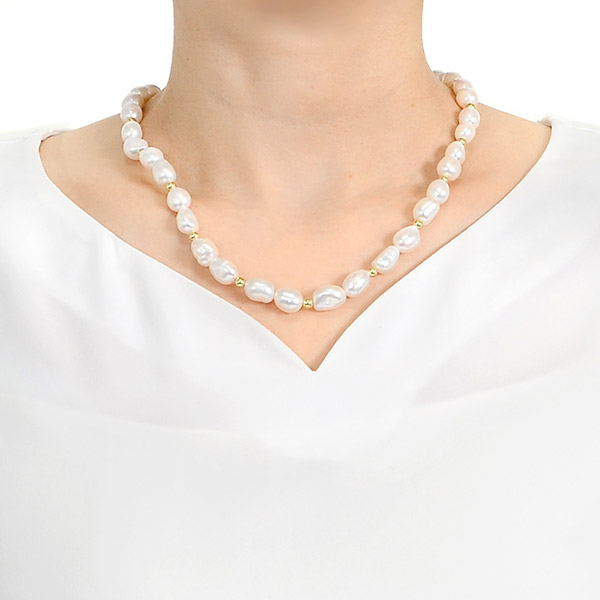 淡水パールネックレス