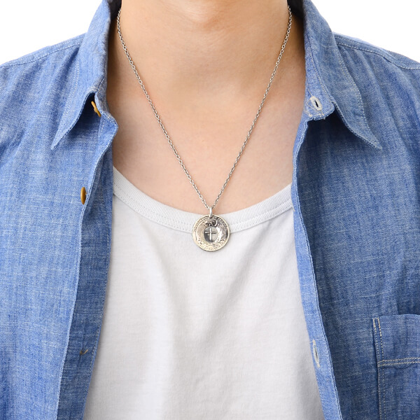 シルバーネックレス