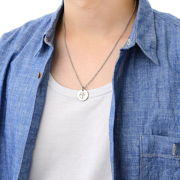 シルバーネックレス