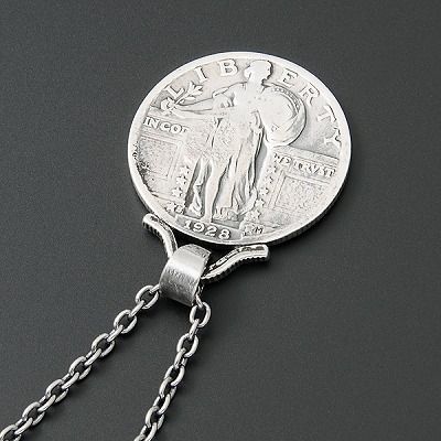 シルバーネックレス