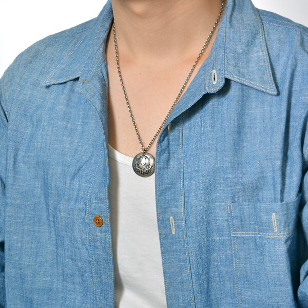 シルバーネックレス