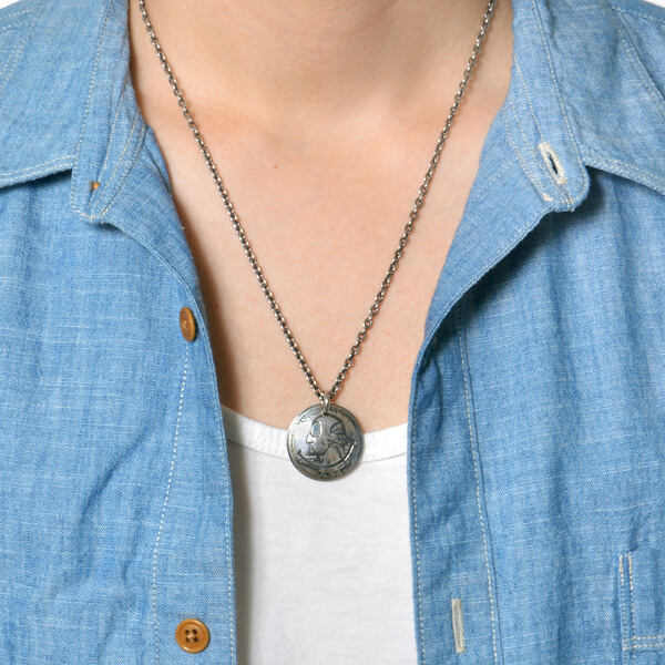 シルバーネックレス