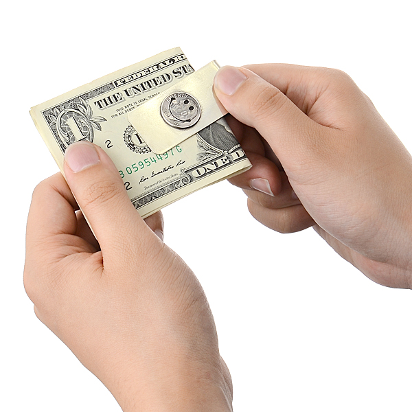 シルバーマネークリップ