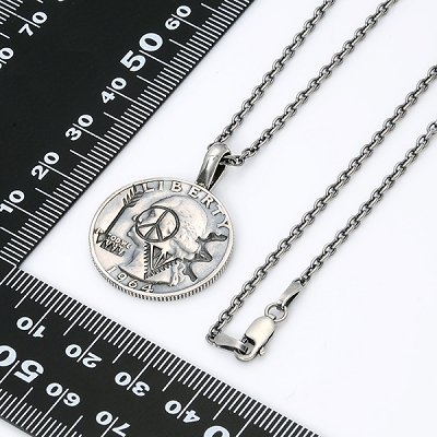 シルバーネックレス