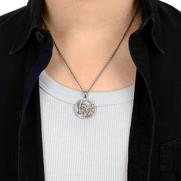 シルバーネックレス