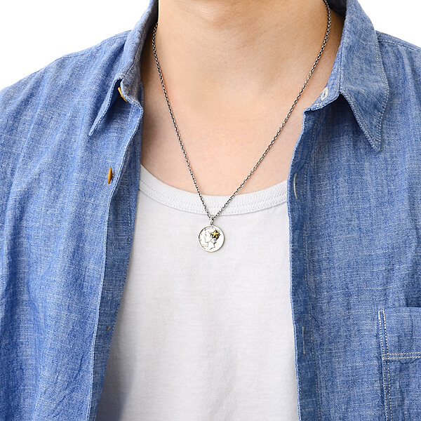 シルバーネックレス