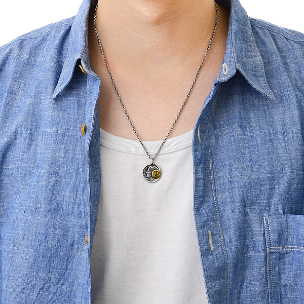 シルバーネックレス