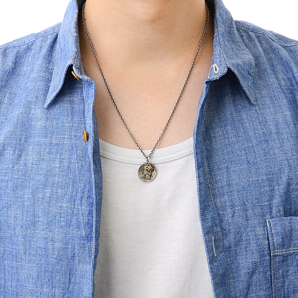 シルバーネックレス