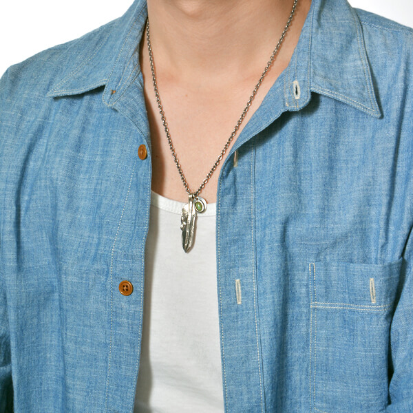 シルバーネックレス