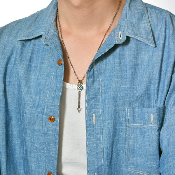 シルバーネックレス