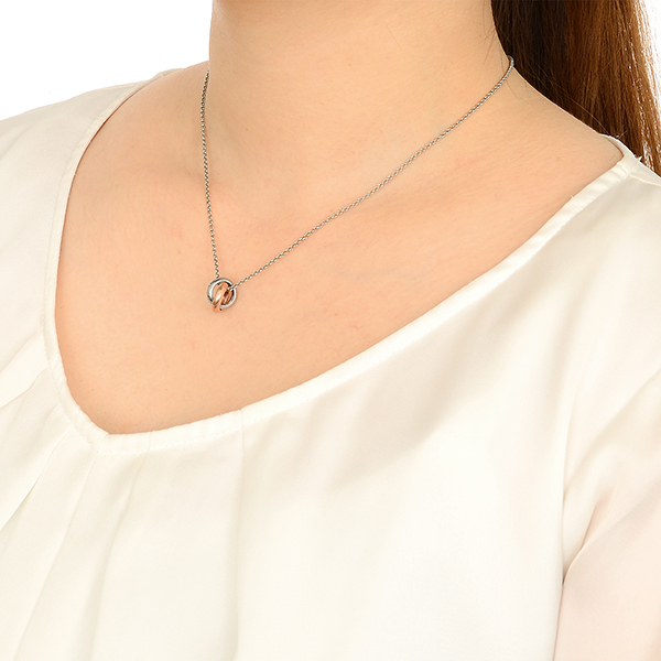 ペアステンレスネックレス